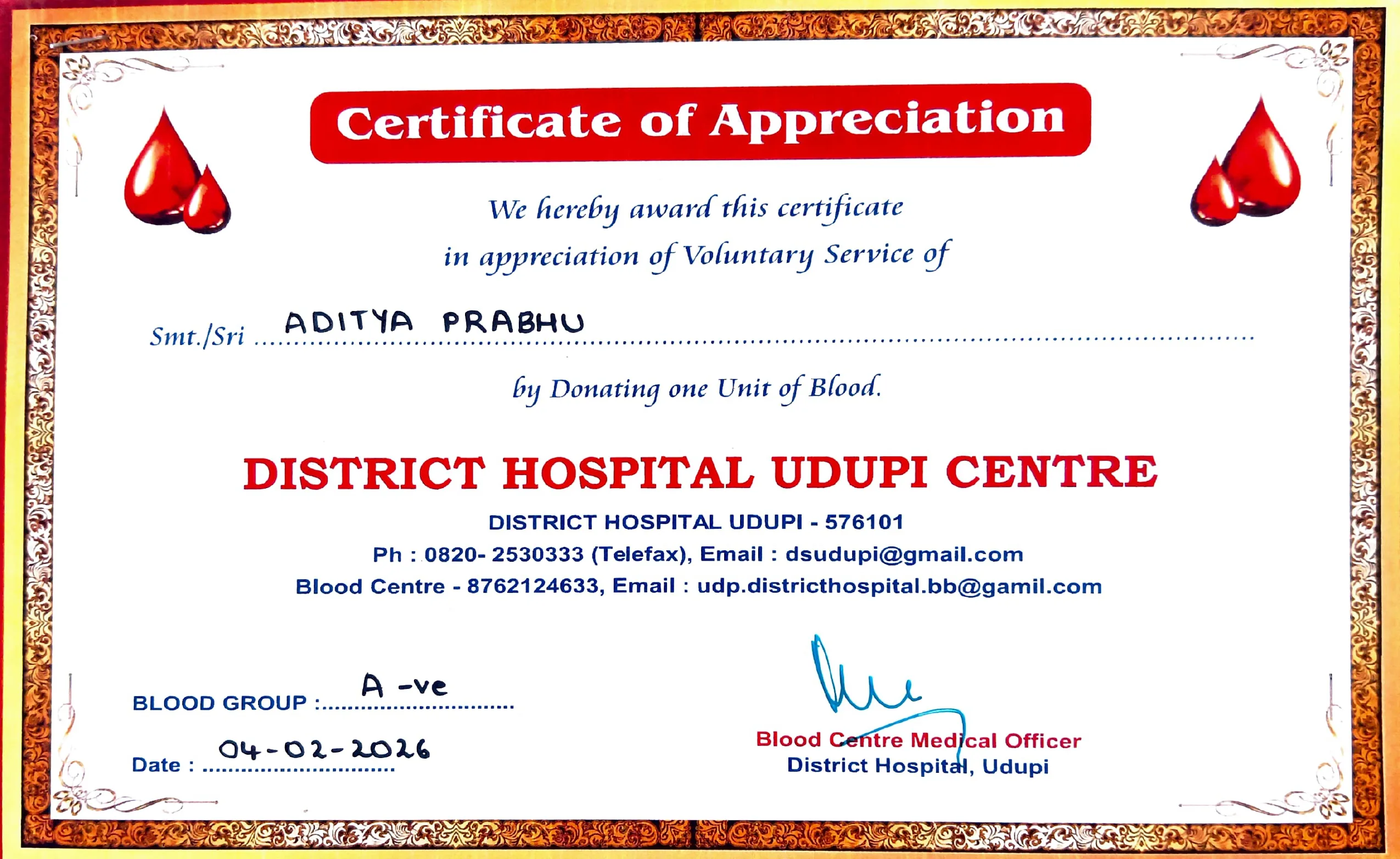 Blood donation 4