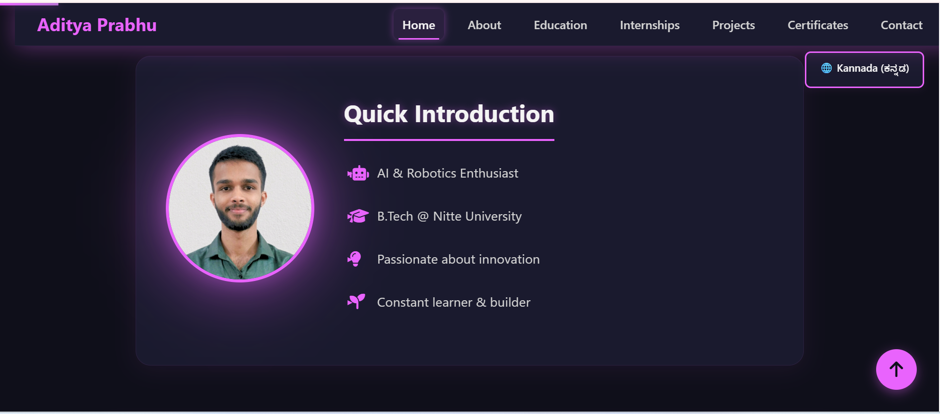 Portfolio Website