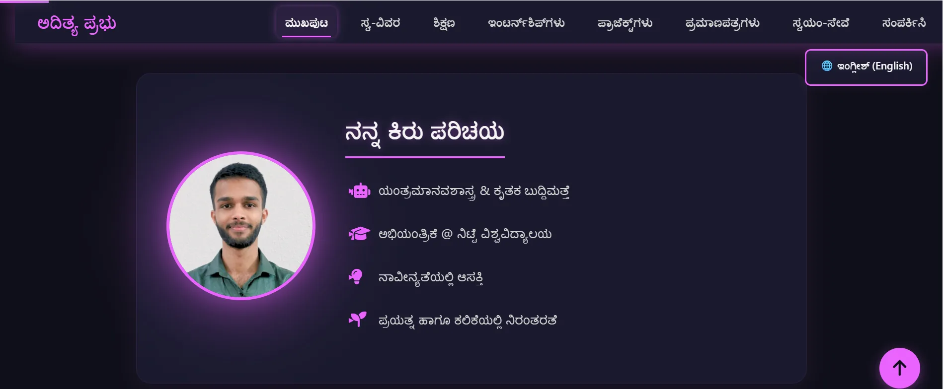 ಪೋರ್ಟ್‌ಫೋಲಿಯೋ ವೆಬ್‌ಸೈಟ್